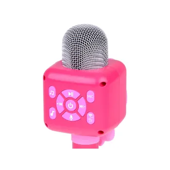 Mikrofon do zabawy z efektami dźwiękowymi i wgranymi utworami