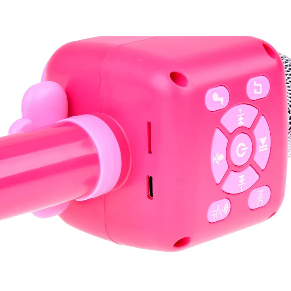 Zestaw dziecięcy mikrofon karaoke z kablem USB do ładowania