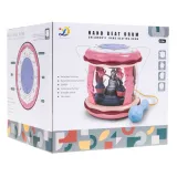 interaktywna kostka muzyczna z bębenkiem i mikrofonem dla dzieci