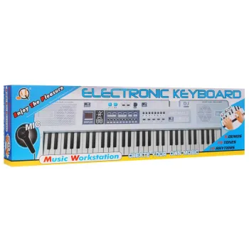 pełen zestaw keyboardu dla dzieci z akcesoriami do nauki muzyki