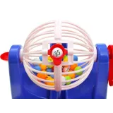 maszyna losująca do gry BINGO w trakcie losowania liczby