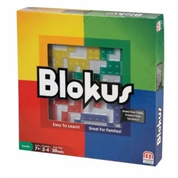 Blokus – kolorowe elementy gry na planszy podczas rozgrywki