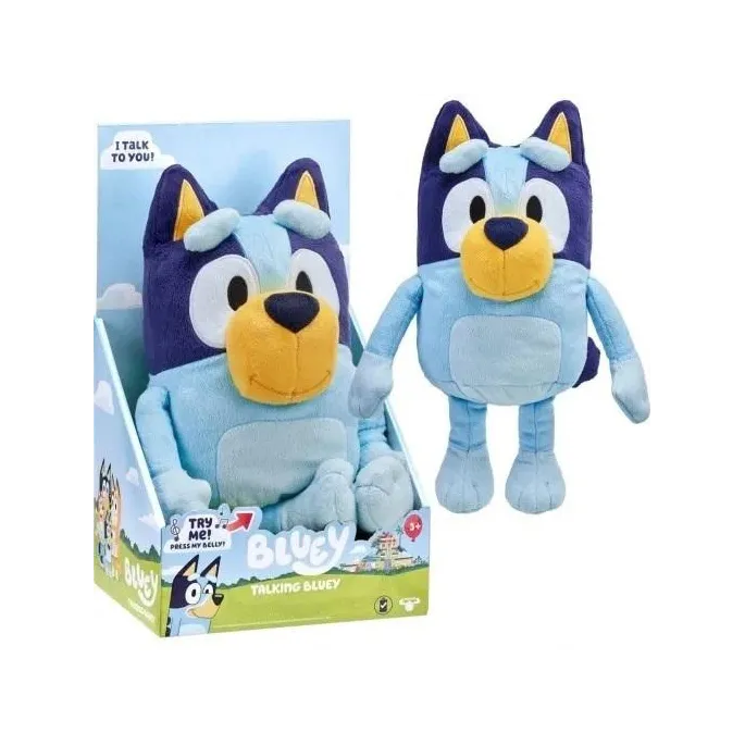Interaktywna maskotka Bluey 33 cm z dźwiękiem i kolorystyką z serialu