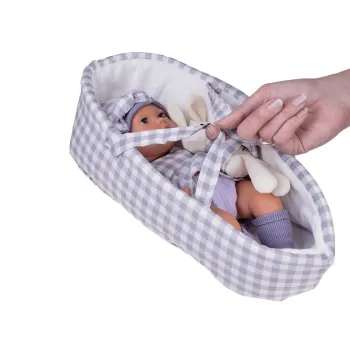 Maskotka królik w spódniczce w stylu sukienki lalki