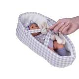 Maskotka królik w spódniczce w stylu sukienki lalki