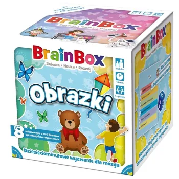 BrainBox Obrazki 2 edycja – gra edukacyjna z kartami dla dzieci i dorosłych