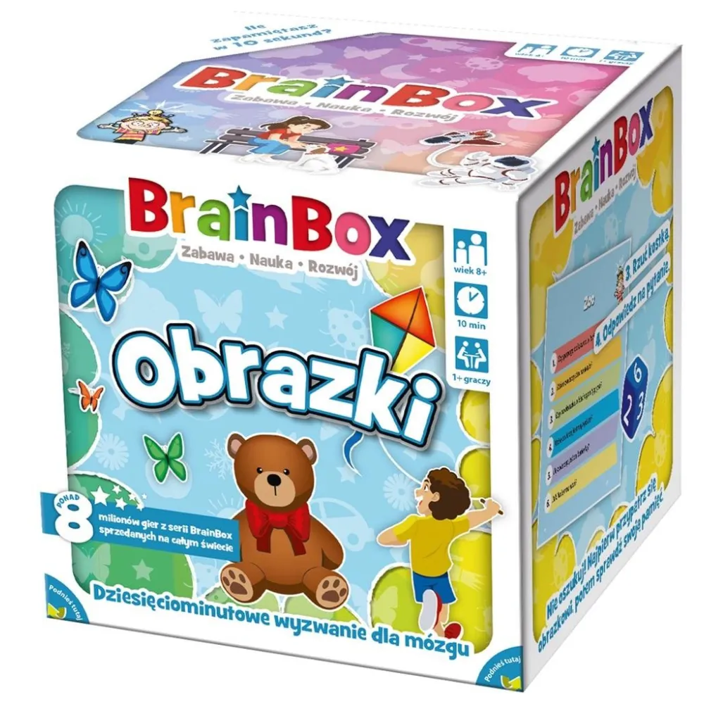 BrainBox Obrazki 2 edycja – gra edukacyjna z kartami dla dzieci i dorosłych