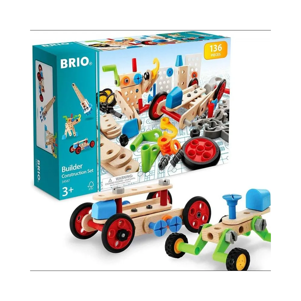 Brio Zestaw konstrukcyjny budowniczego z elementami do samodzielnego montażu