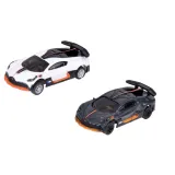 klockowy tor wyścigowy z widocznym miejscem start meta i flagami