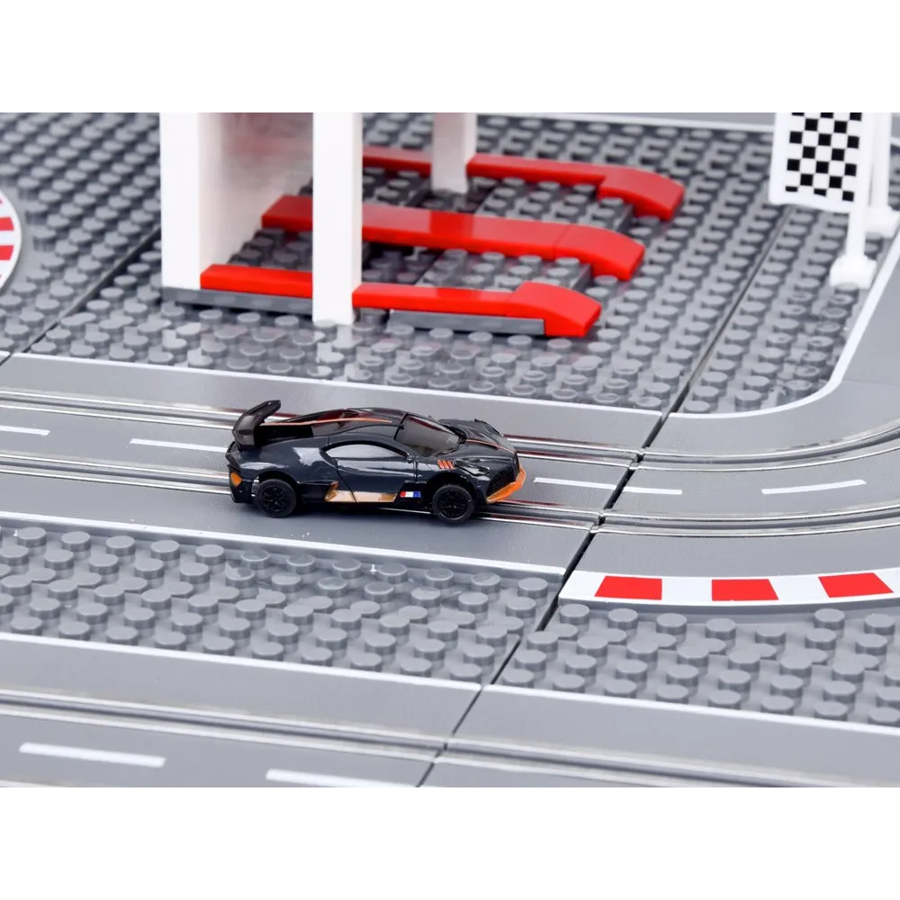 pilot do zdalnego sterowania auta na wyścigowym torze bugatti