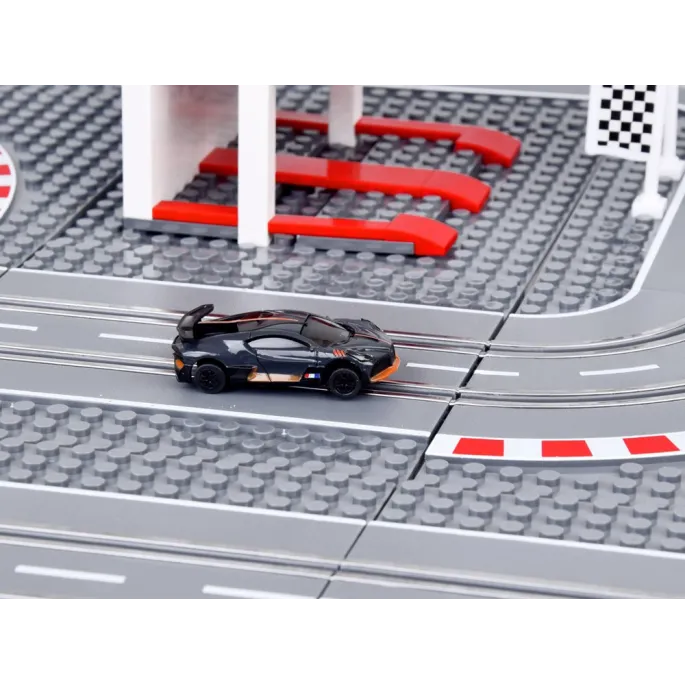 pilot do zdalnego sterowania auta na wyścigowym torze bugatti