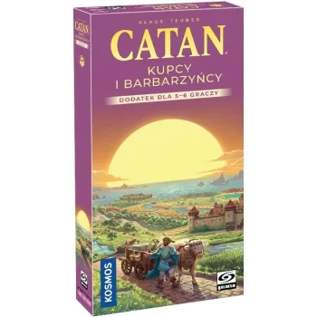 Catan: Kupcy i Barbarzyńcy 5/6 graczy – pudełko dodatku do gry planszowej