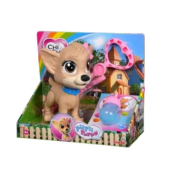 maskotka szczeniaczka chihuahua chi chi love pii pii puppy z butelką do karmienia