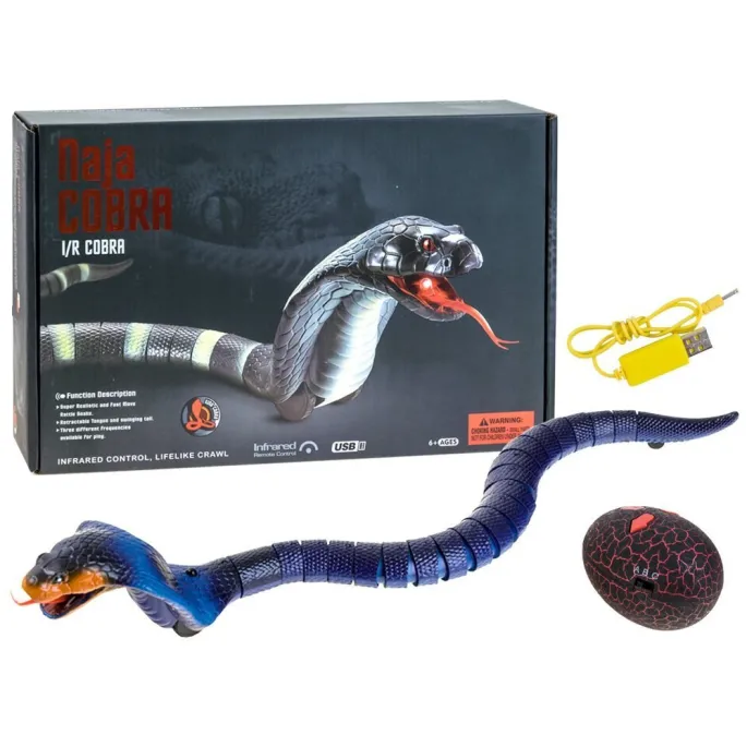 zabawka cobra rc podczas jazdy na podłodze