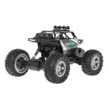 Zbliżenie na metalową karoserię modelu Crawler Rock SHAKE R/C
