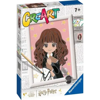 zestaw malowania po numerach z postacią Hermiony dla dzieci