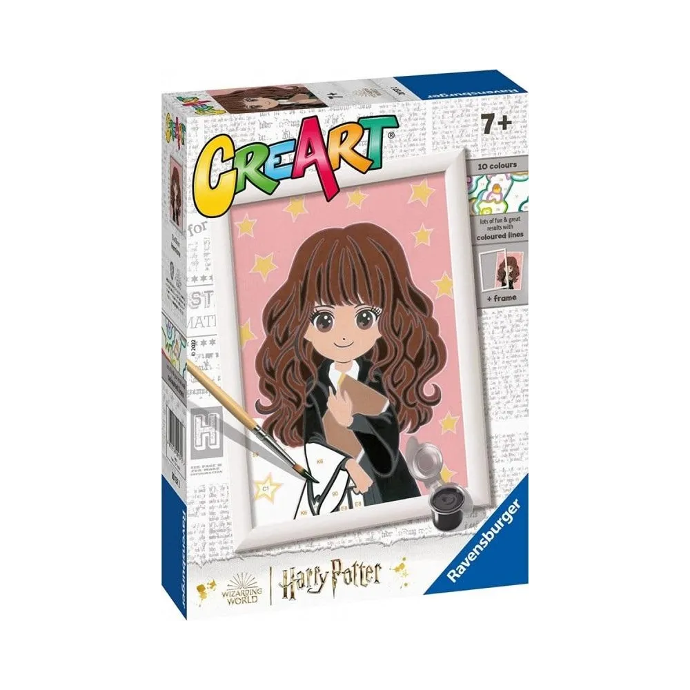 zestaw malowania po numerach z postacią Hermiony dla dzieci