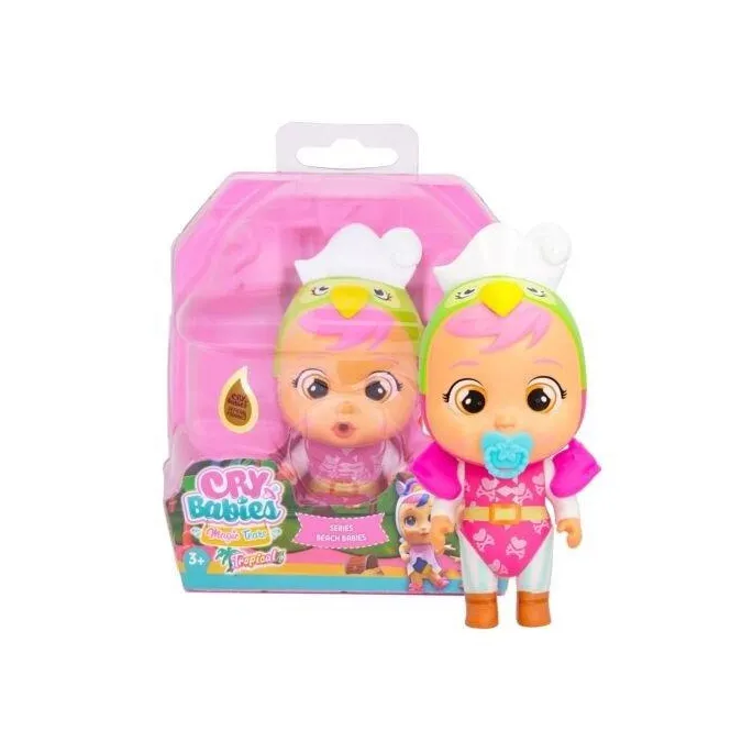 Figurka Cry Babies Magic Tears Beach Babies Lora w kolorowym stroju kąpielowym