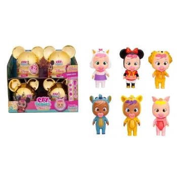 Laleczka Cry Babies Magic Tears Disney Gold z akcesoriami i strojem inspirowanym Disneya