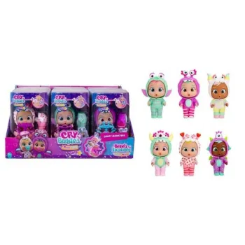 Kolorowa laleczka Cry Babies Magic Tears Jumpy Monsters w stroju potworka