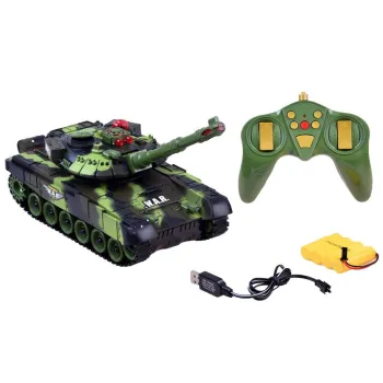 Czołg bitwa sterowany na pilota 2,4 GHz RC0036ZI