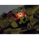 detal leśnego kamuflażu na powierzchni modelu czołgu RC0036ZI