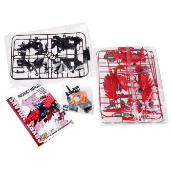 Zestaw części i instrukcja przed montażem Raptora