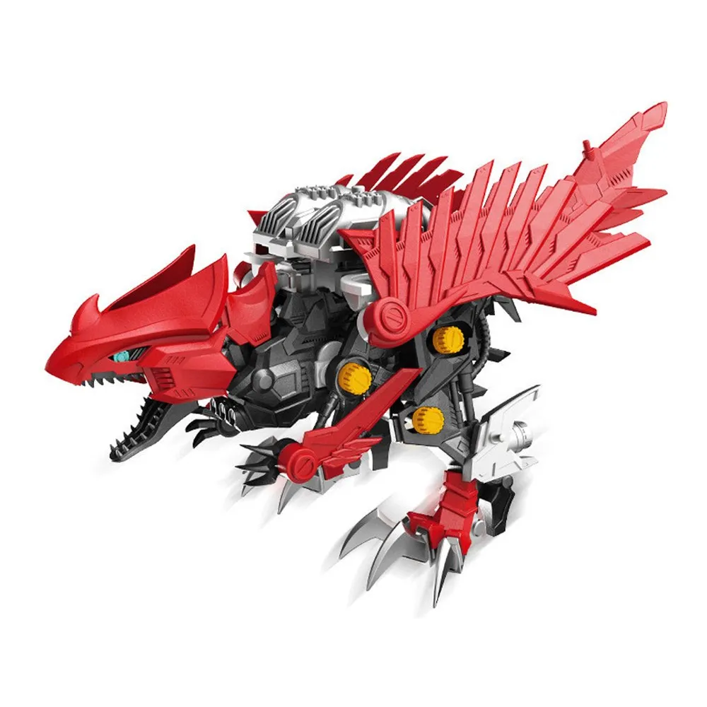 Ruchomy model dinozaura jako dekoracja dziecięcego pokoju