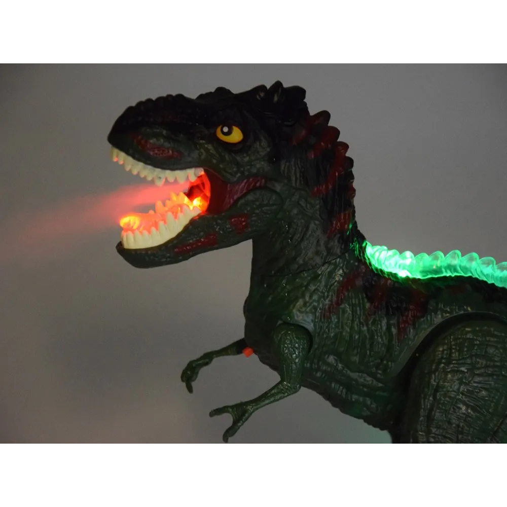 Panel sterowania dinozaura z przyciskami efektów