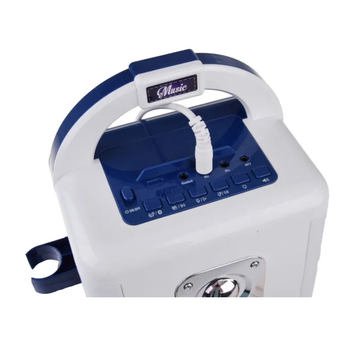 Zestaw muzyczny z możliwością nagrywania oraz odtwarzania wokali