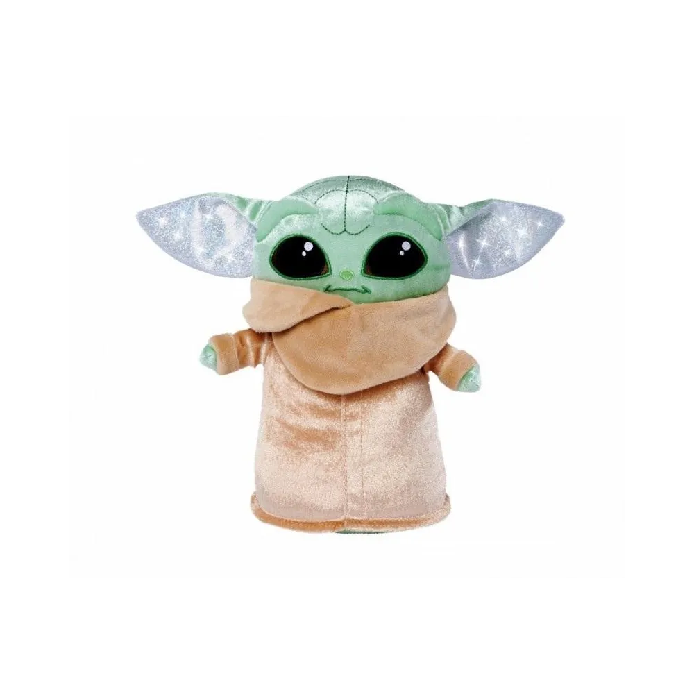 pluszowa maskotka grogu 25 cm w satynowym płaszczu na jasnym tle