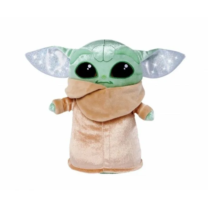 pluszowa maskotka grogu 25 cm w satynowym płaszczu na jasnym tle