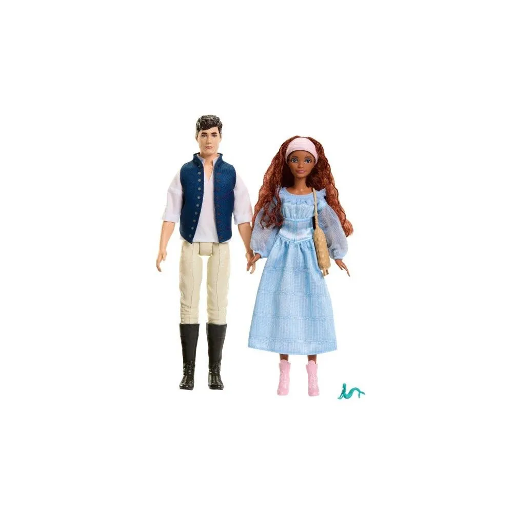 Zestaw lalek Arielka i Książę Eryk z filmowymi strojami z Małej syrenki