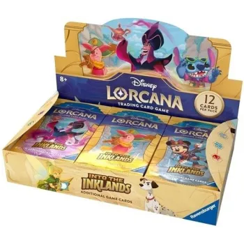 Disney Lorcana Set03 booster box z 24 boosterami kolekcjonerskiej gry karcianej