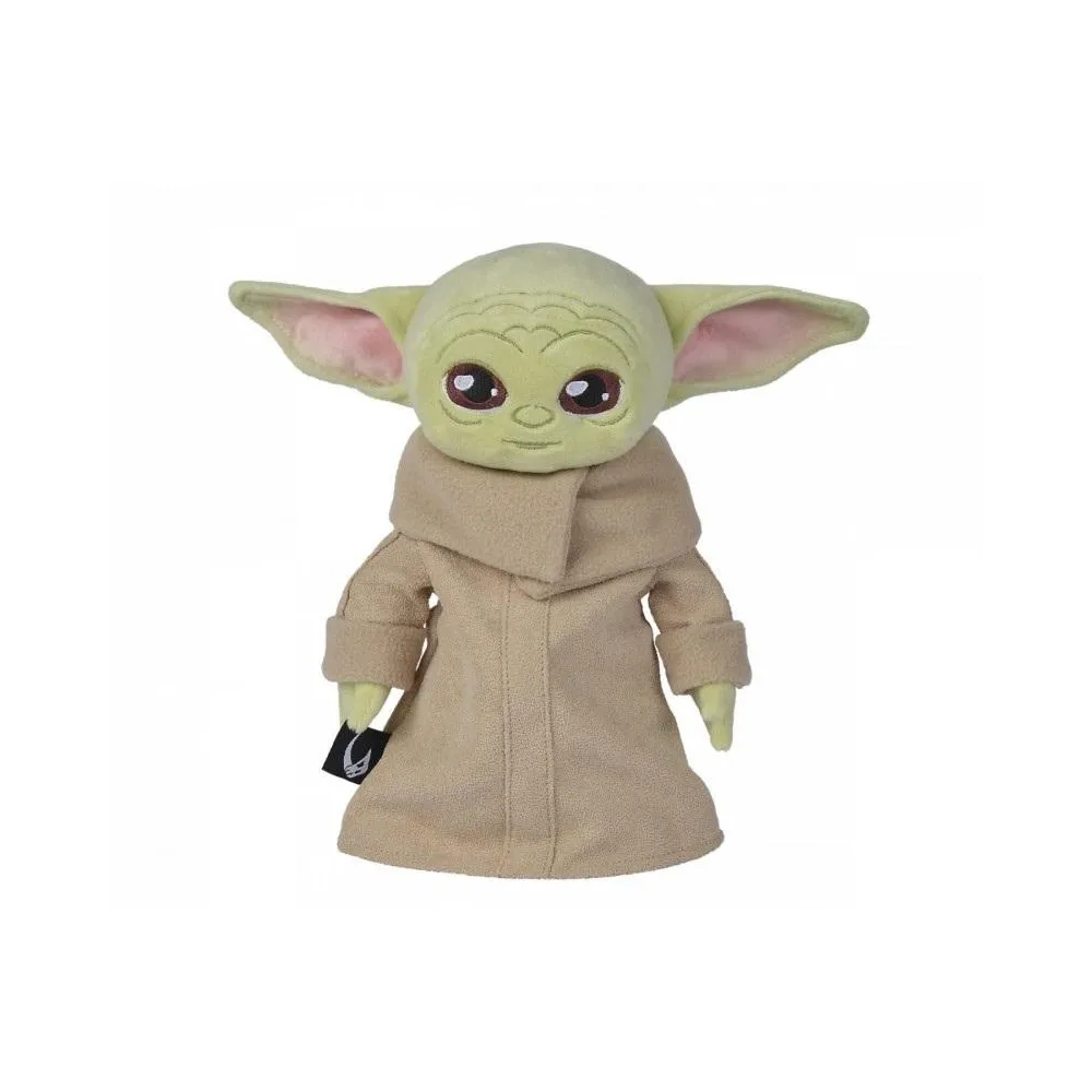 Figurka Grogu z serialu Mandalorian w realistycznym wydaniu na białym tle