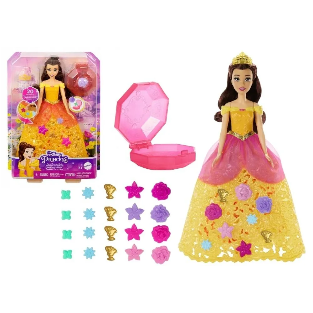 Lalka Księżniczka Bella z ozdobami i pudełeczkiem na akcesoria