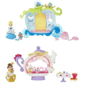 Mini laleczki i akcesoria Disney Princess Little Kingdom w różnych zestawach