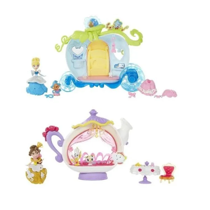 Mini laleczki i akcesoria Disney Princess Little Kingdom w różnych zestawach