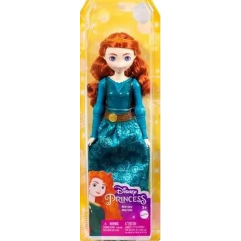 Lalka Merida Disney Princess w brokatowym stroju z długimi włosami