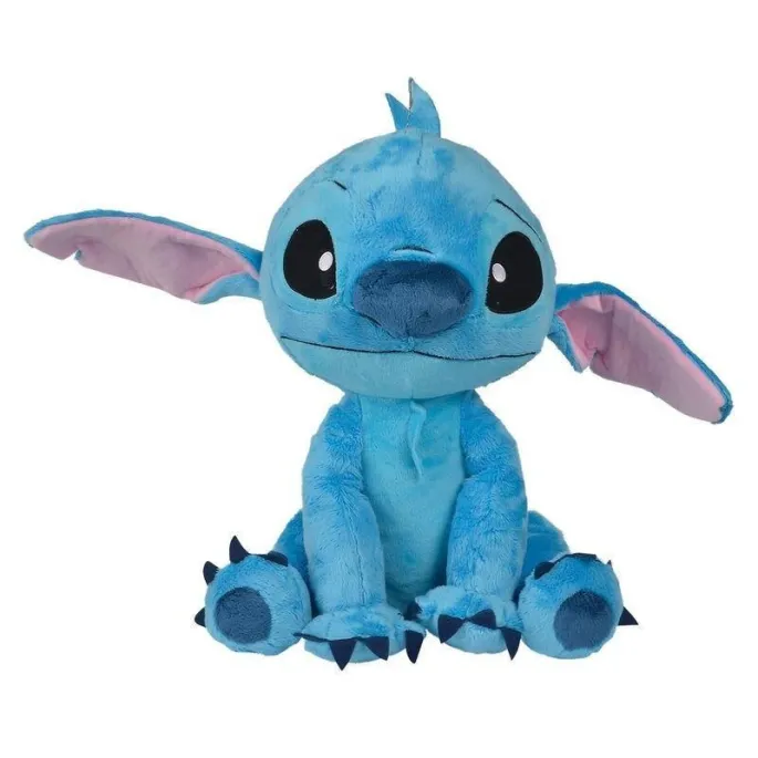 Pluszowy Stitch 50 cm w niebieskich kolorach jako duża maskotka Disney