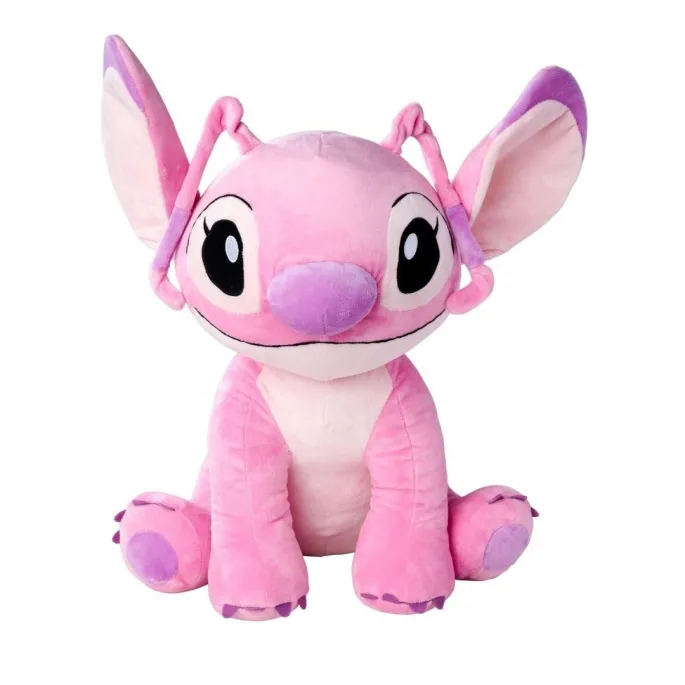 pluszowa maskotka Stitch Angel 40 cm z różowymi uszami i detalami