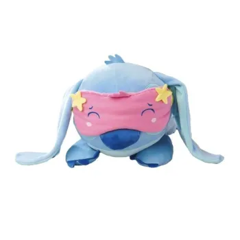 pluszowa maskotka disney stitch w opasce na głowie, idealna do relaksu