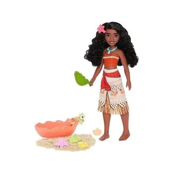 Lalka Vaiana i figurki przyjaciół z zestawu inspirowanego filmem Vaiana 2