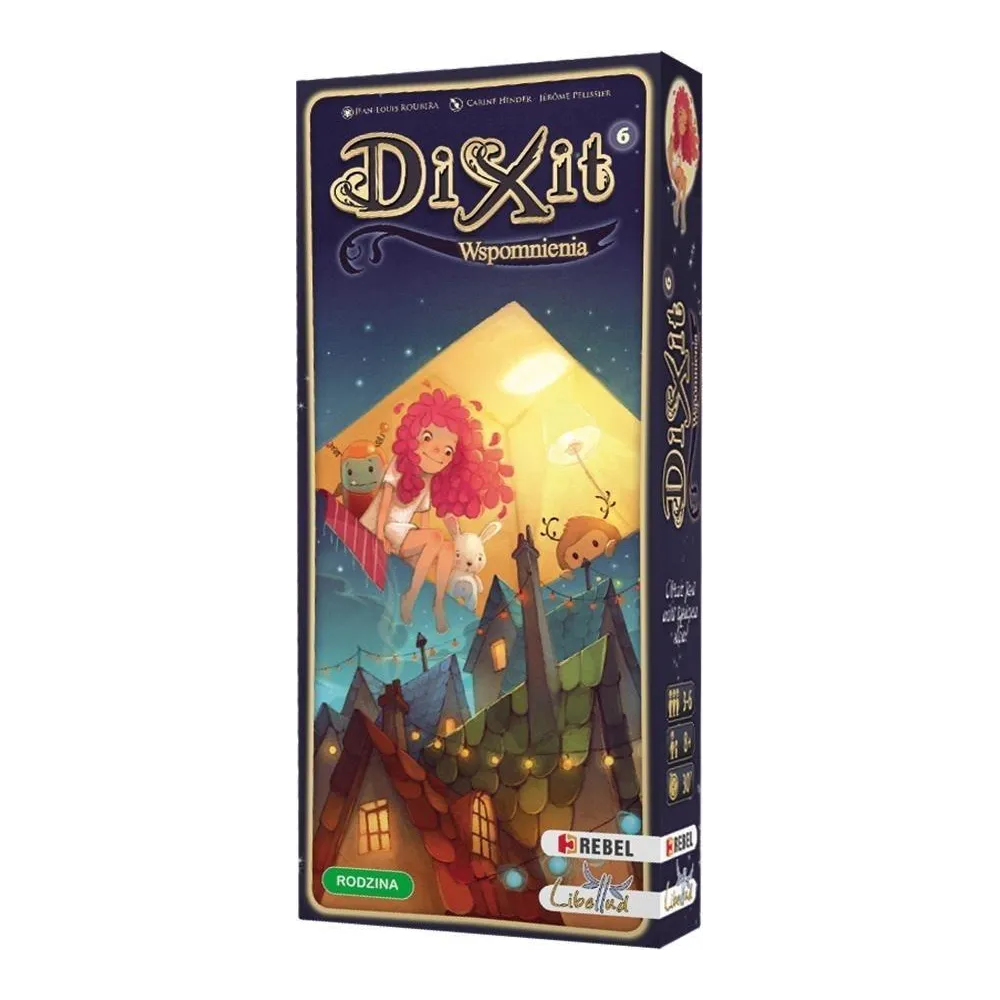 oprawa ilustracyjna kart z gry Dixit 6: Wspomnienia podczas rozgrywki