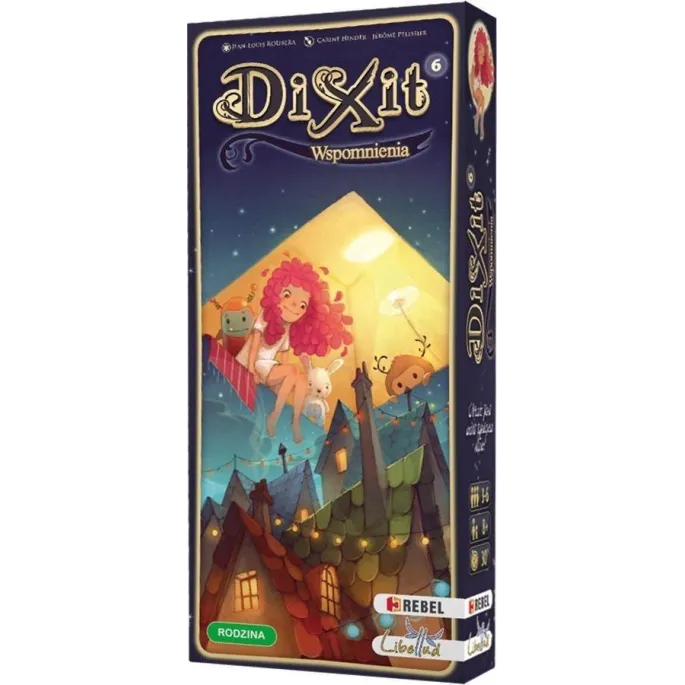 oprawa ilustracyjna kart z gry Dixit 6: Wspomnienia podczas rozgrywki