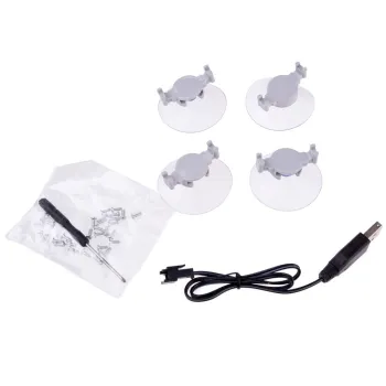 tor zamontowany na szybie dzięki przyssawkom