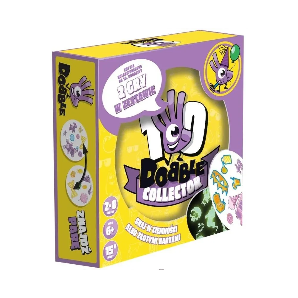 Dobble Collector REBEL z puszką i dwiema taliami kart, edycja limitowana