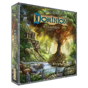 Dominion W Głąb Lądu IUVI Games – opakowanie zestawu dodatku do gry