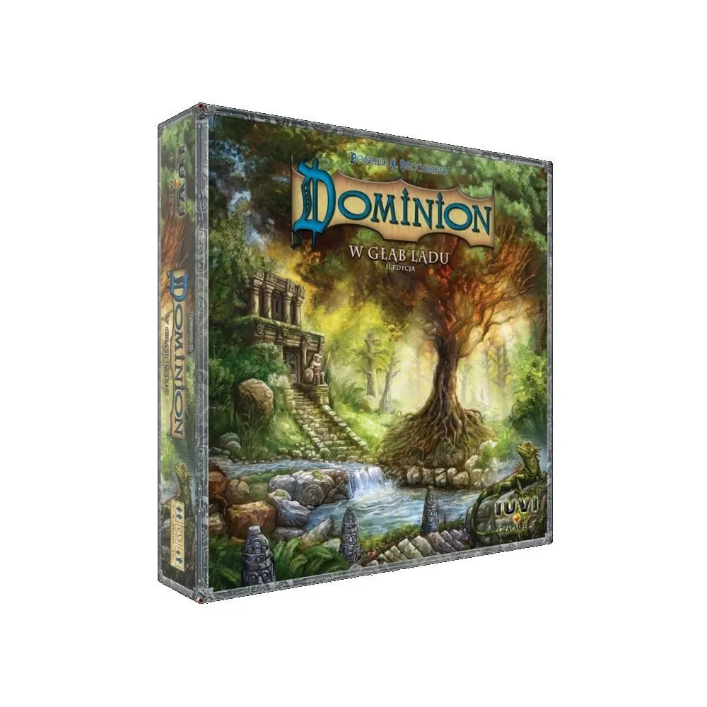 Dominion W Głąb Lądu IUVI Games – opakowanie zestawu dodatku do gry