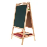 dwie praktyczne półeczki z akcesoriami do tablicy